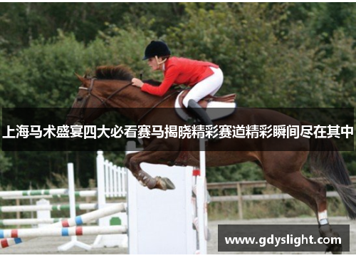 上海马术盛宴四大必看赛马揭晓精彩赛道精彩瞬间尽在其中