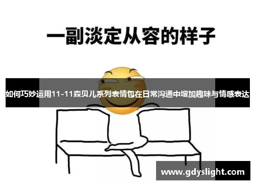 如何巧妙运用11-11森贝儿系列表情包在日常沟通中增加趣味与情感表达
